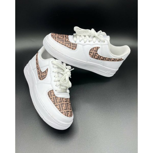 Fendi Pattern Creative Custom Air Force 1