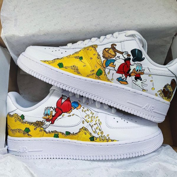 Duck Gold Coin Custom Air Force 1