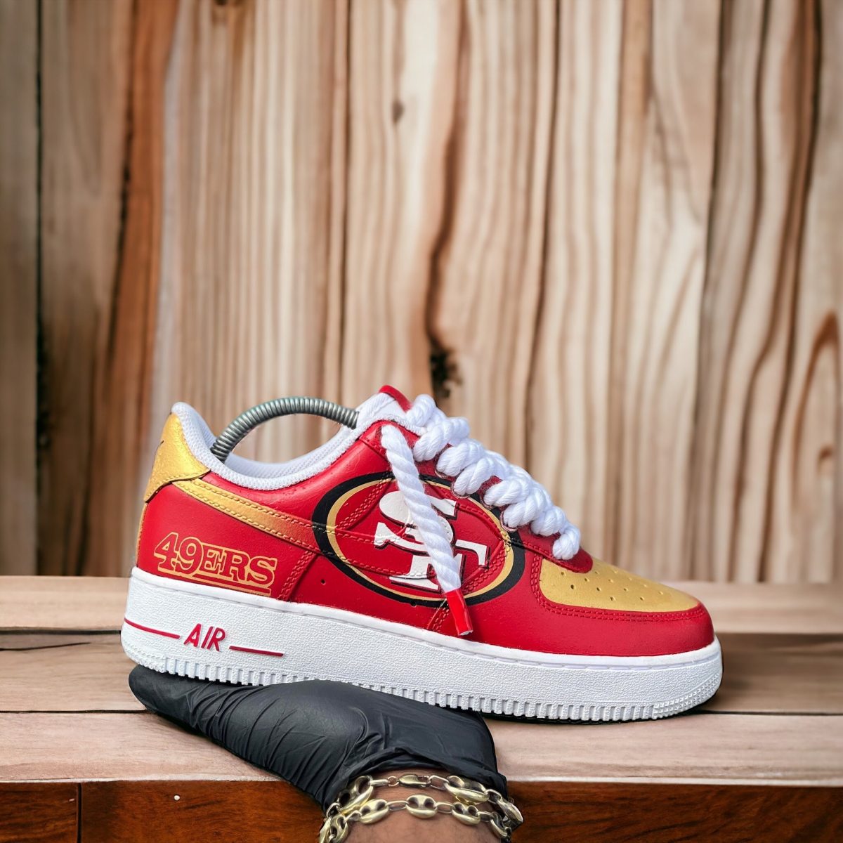 San Fransico 49Ers Custom Air Force 1