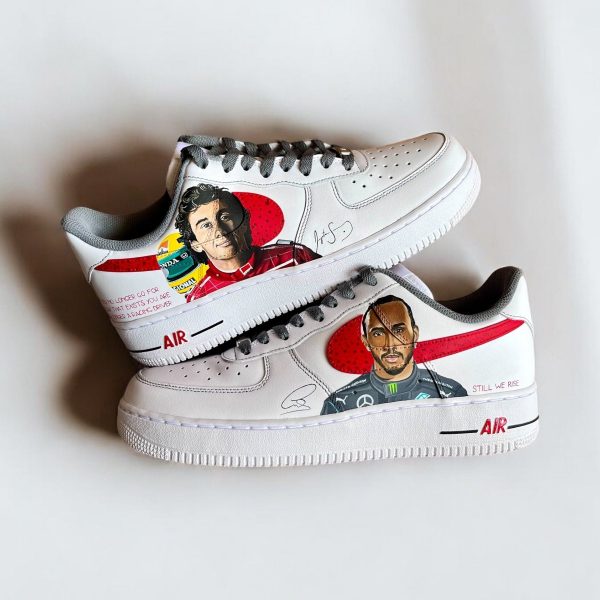 Senna X Hamilton Custom Air Force 1