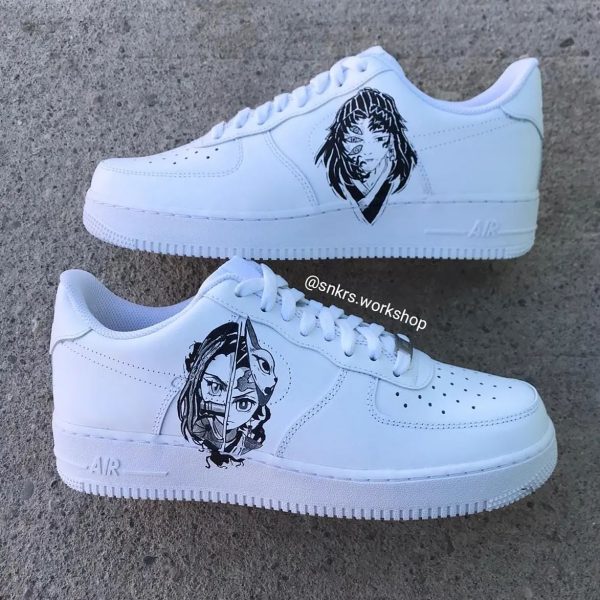 Paint Demon Slayer Custom Air Force 1