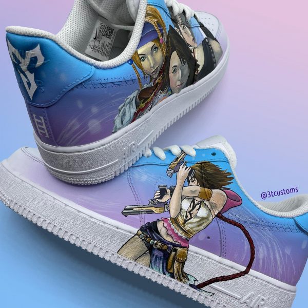 Final Fantasy Painting Custom Air Force 1