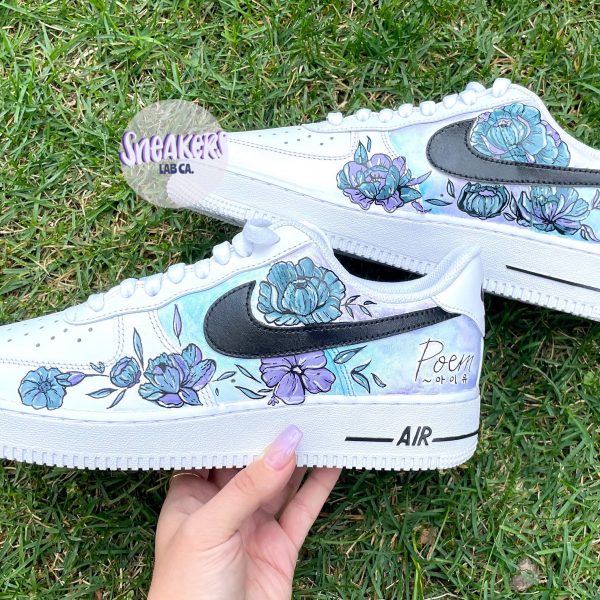 Floral Design Custom Air Force 1