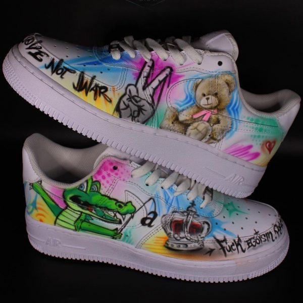 Hand Made Freestyle Custom Air Force 1