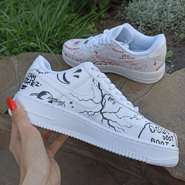 Freestyle Painting Custom Air Force 1