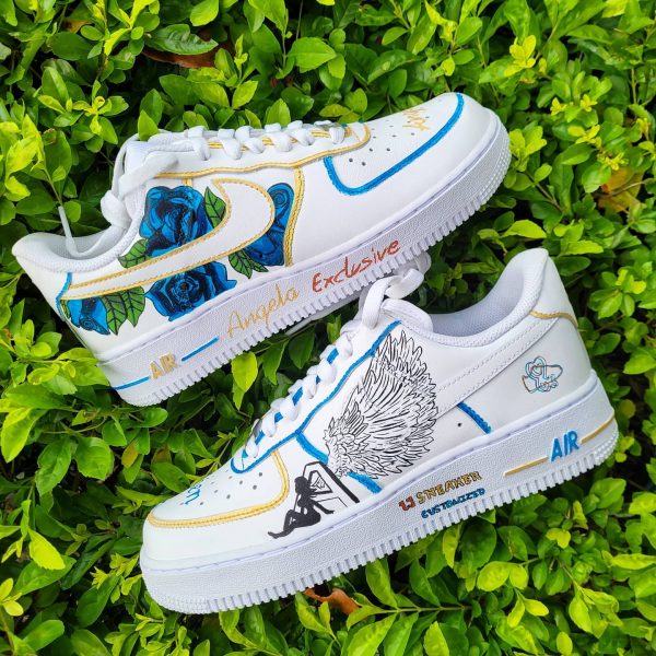 Freestyle Hand Painted Custom Air Force 1