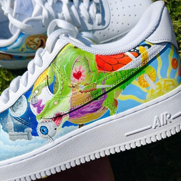 Freestyle Painted Custom Air Force 1