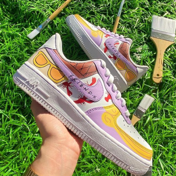 Painted Friends Custom Air Force 1