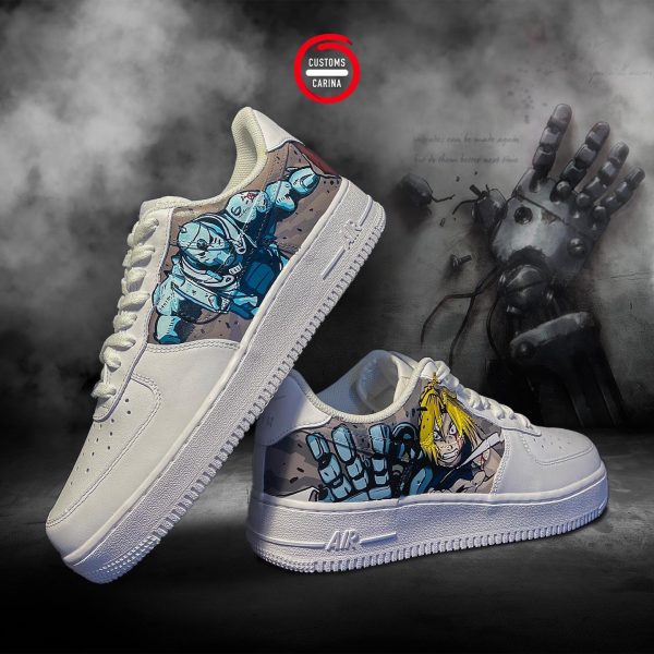 Painting Fullmetal Alchemist Custom Air Force 1