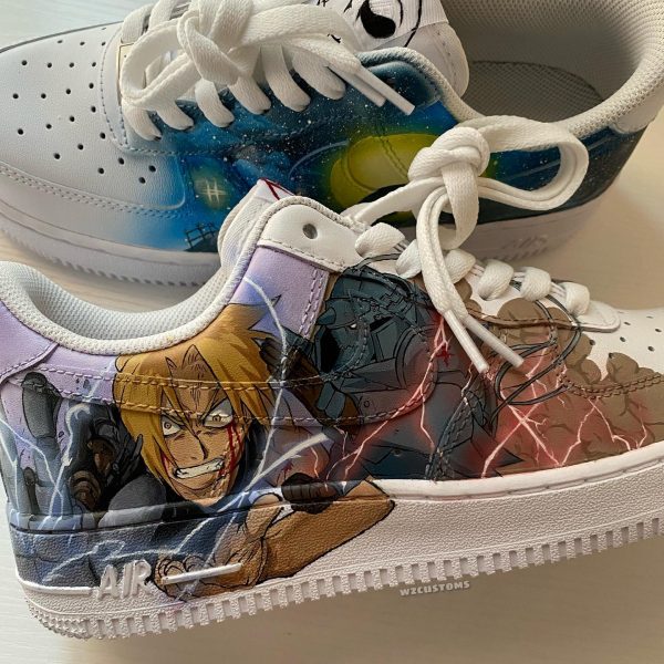 Fullmetal Alchemist Painting Custom Air Force 1