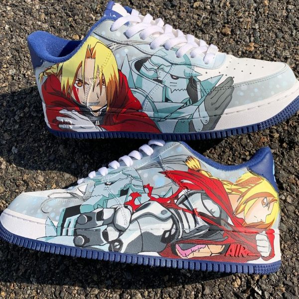 Fullmetal Alchemist Painted Custom Air Force 1