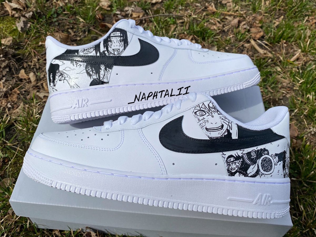 Nike Itachi Naruto Custom Air Force 1