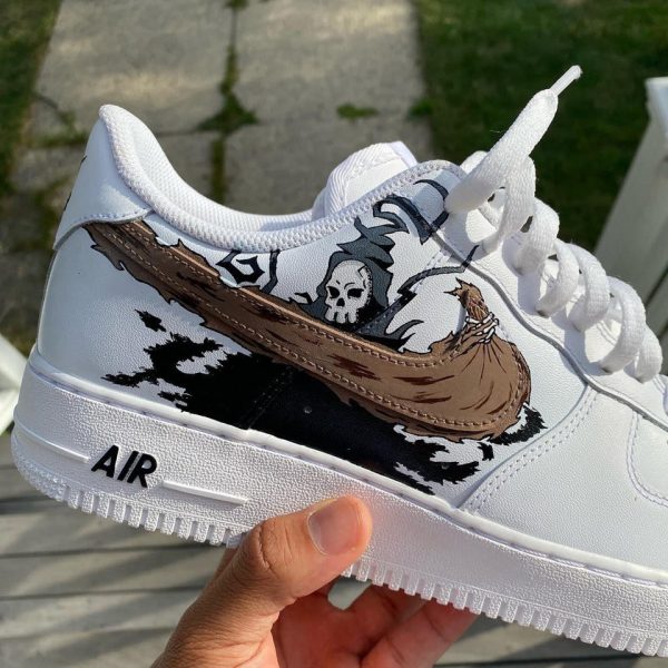 Ghost Graffiti Custom Air Force 1