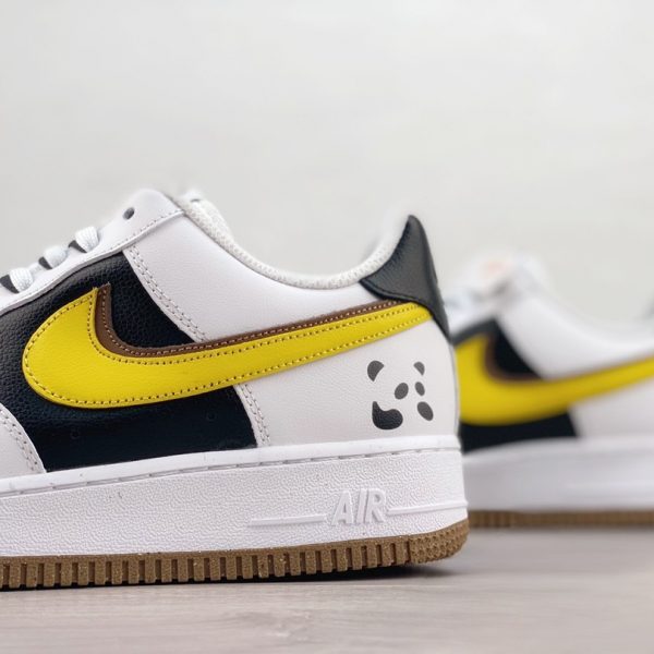 Panda Black University Custom Air Force 1