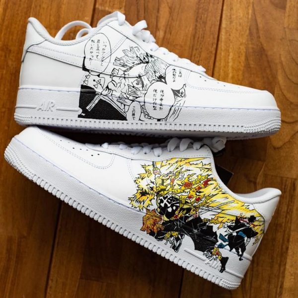 Demon Zenitsu Creative Custom Air Force 1