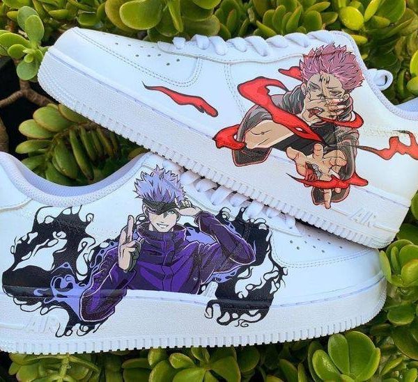 Gojo X Sukuna Custom Air Force 1