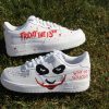 Halloween Joker Painting Custom Air Force 1