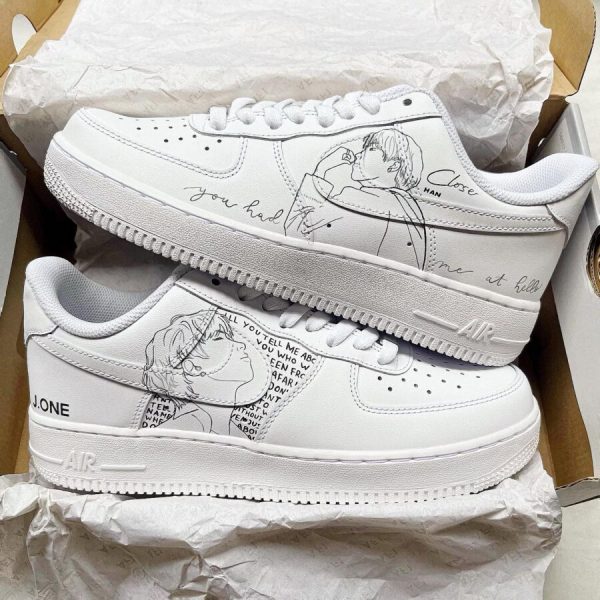 Han Ji Sung Custom Air Force 1