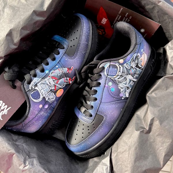 Astronaut Painted Custom Air Force 1