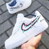 Thunder Swoosh Custom Air Force 1