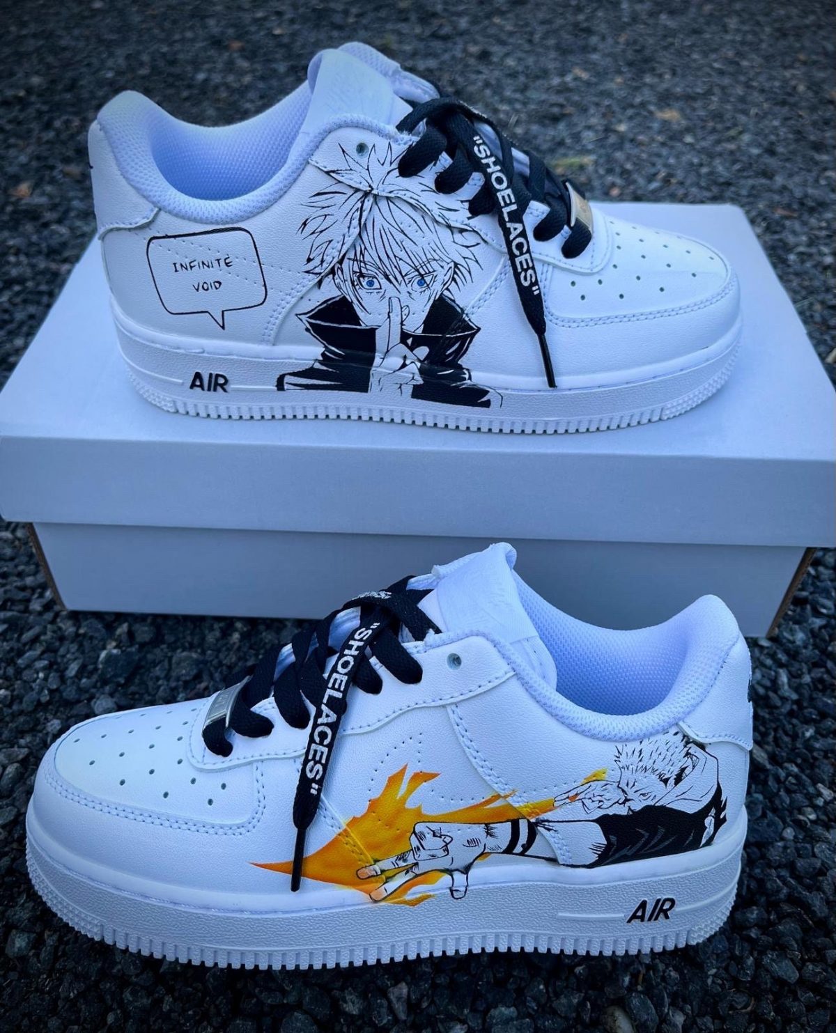 Sukuna Vs Satoru Custom Air Force 1