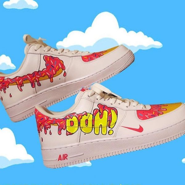 Homer Simpson Low Custom Air Force 1