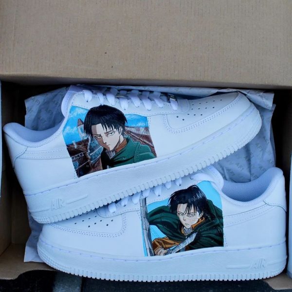 Painted Attack Titan Custom Air Force 1