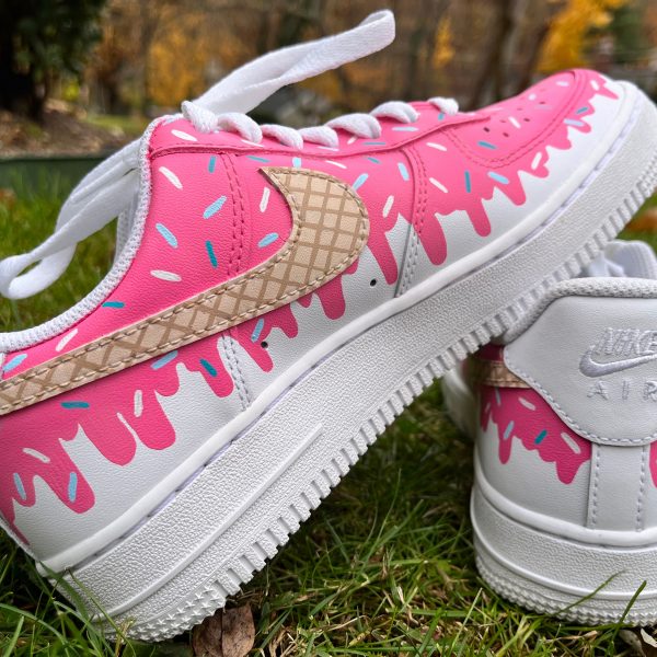 Ice Cream Drip Custom Air Force 1