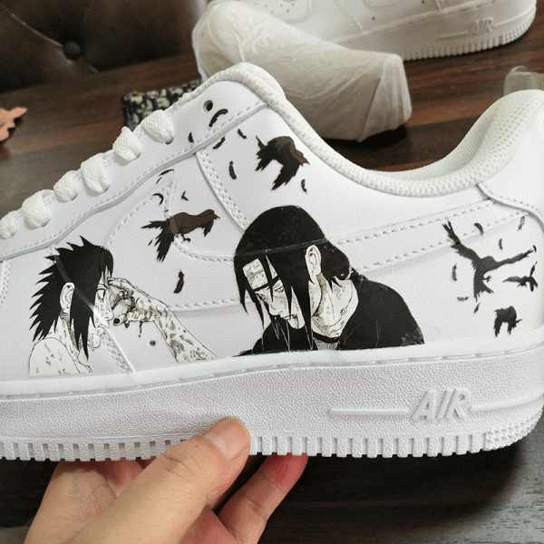 Itachi e Sasuke Custom Air Force 1