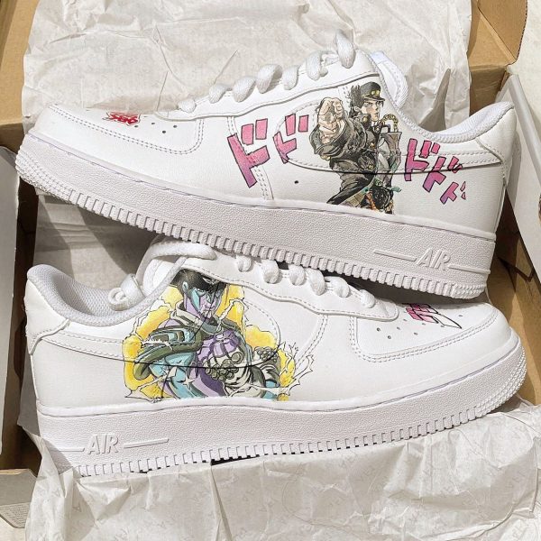 Jojo Bizarre Painting Custom Air Force 1