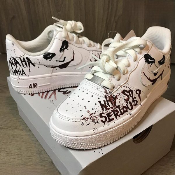 Joker Halloween Custom Air Force 1