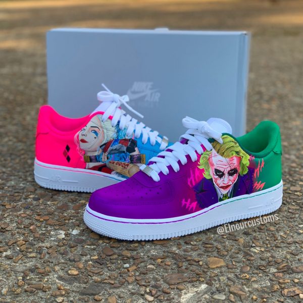 Joker vs Harley Custom Air Force 1