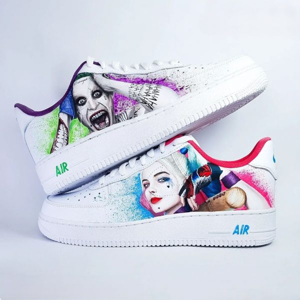 Joker Harley Quinn Custom Air Force 1