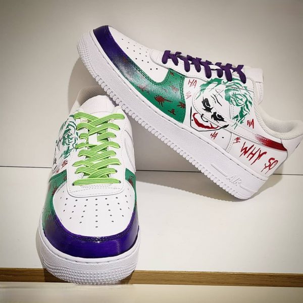 Joker Silhouette Custom Air Force 1