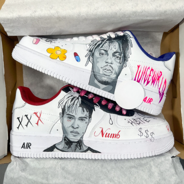 Juice Wrld Xxxtentacion Custom Air Force 1