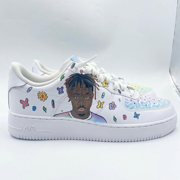 Juice Wrld Swoosh Custom Air Force 1