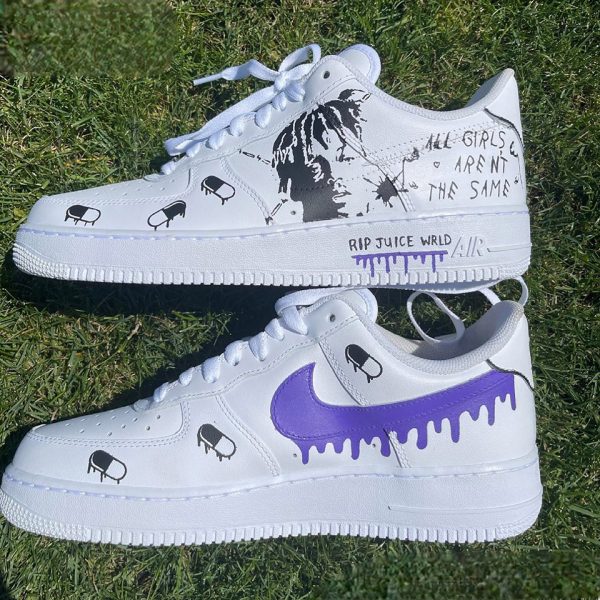 Rip Juice Wrld Custom Air Force 1