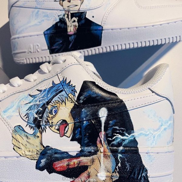 Jujutsu Kaisen Handpainting Custom Air Force 1