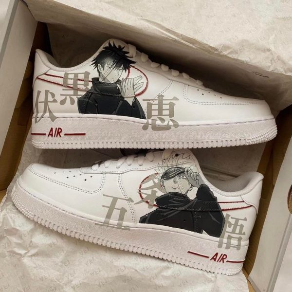 JJK Megumi Gojo Custom Air Force 1