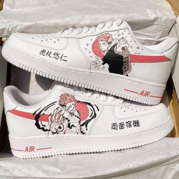 Itadori X Sukuna Custom Air Force 1