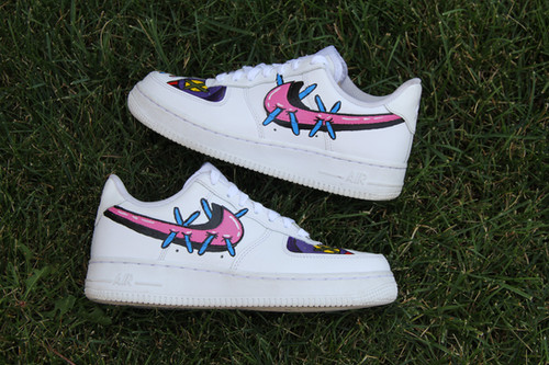 Kaw Colorful Custom Air Force 1