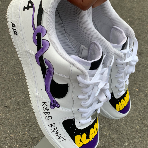 Kobe Black Mamba Custom Air Force 1