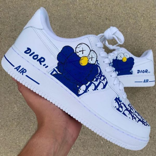 Kaws Dior Low Custom Air Force 1