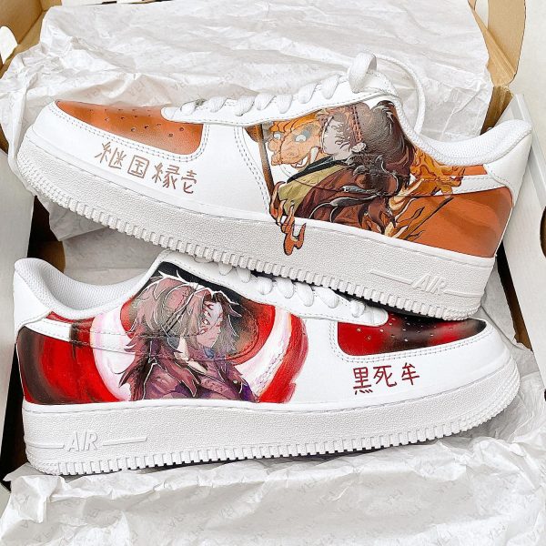 Yoriichi vs Kokushibo Custom Air Force 1