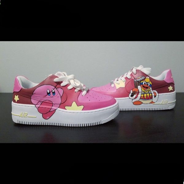 Kirby Painting Custom Air Force 1