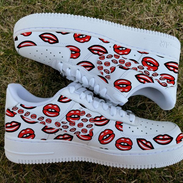 Kiss Lips Custom Air Force 1