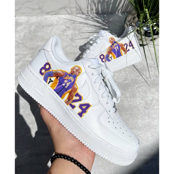 Kobe Lakers 24 Custom Air Force 1