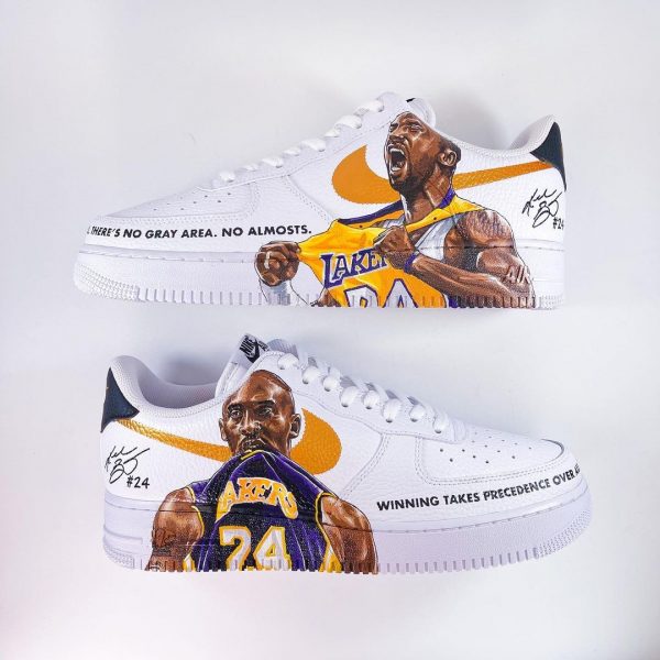 Kobe Bryant 81 Custom Air Force 1