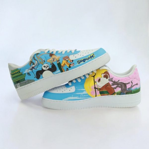 Kung Fu Panda Custom Air Force 1