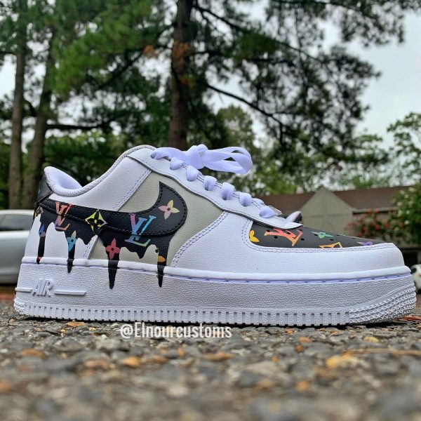 LV Skittles Custom Air Force 1